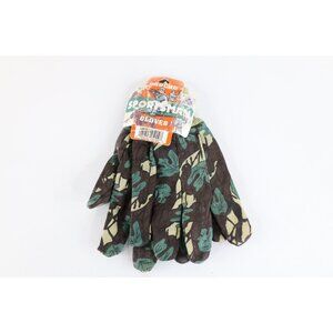 Deadstock Vtg 70s 80s Streetwear Hunting Camouflage Sportsman Gloves Large USA